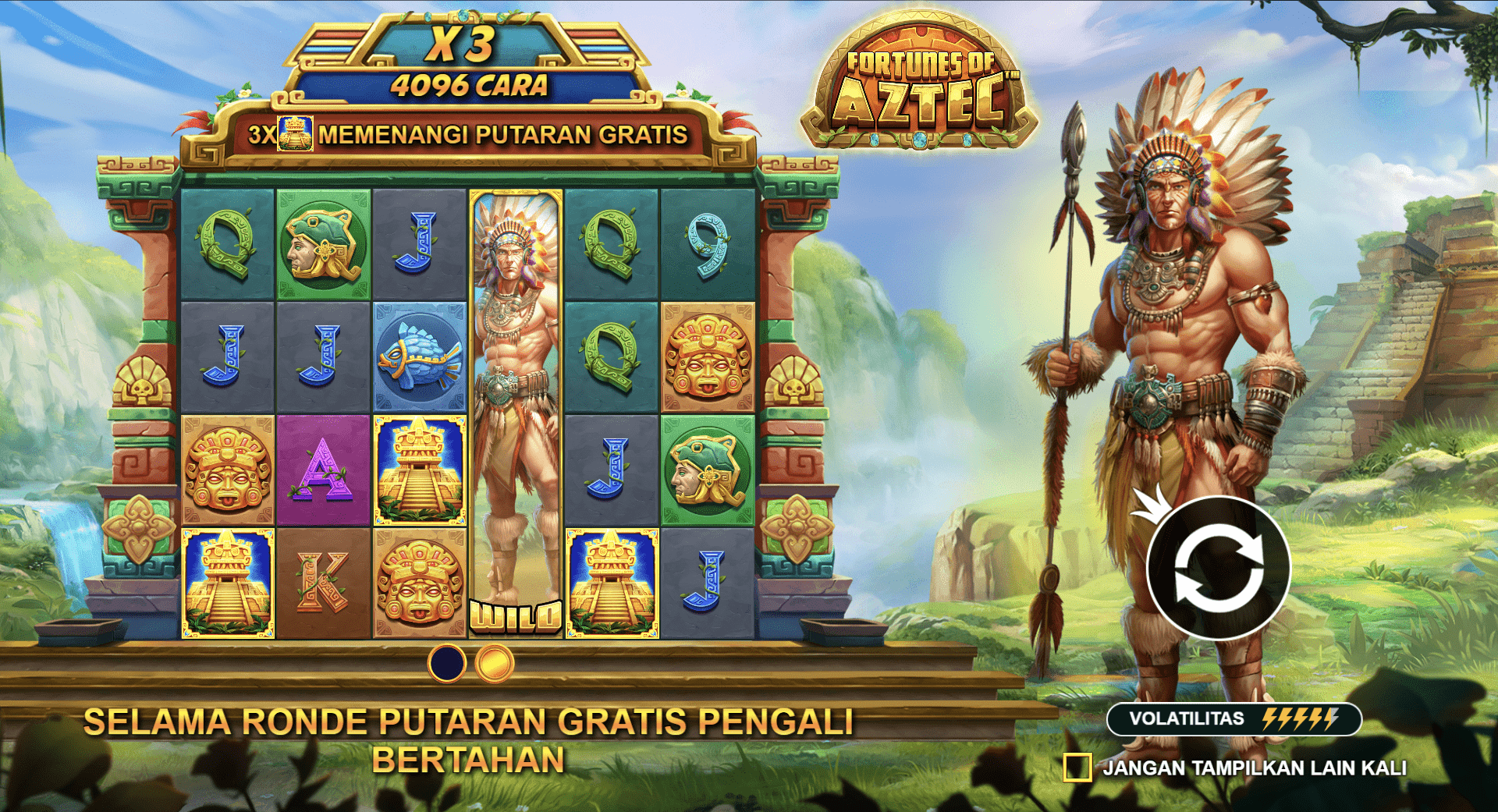 Demo Slot Fortunes Of Aztec