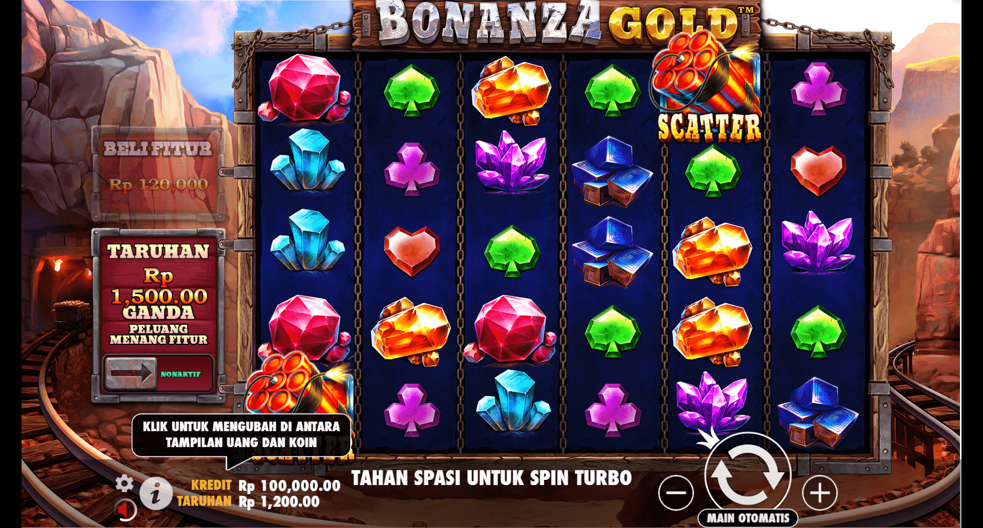 Demo Slot Bonanza Gold
